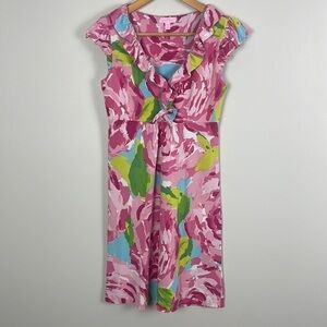Lilly Pulitzer First Impressions Clare Dress. Hotty Pink. Size XS.